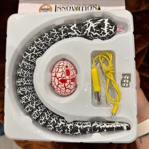 Black and White Remote Control Snake Toy